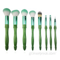 Set de cepillo de maquillaxe esencial 8PC